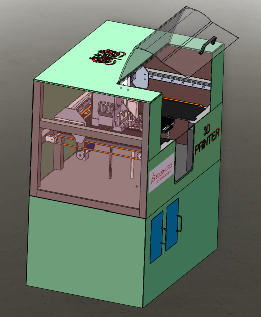 一款3D打印机模型缩略图