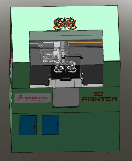 一款3D打印机模型缩略图