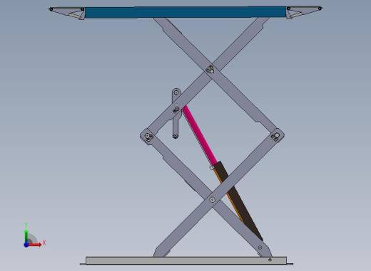 A16-剪刀液压举升机前视缩略图