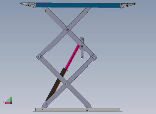 A16-剪刀液压举升机后视缩略图