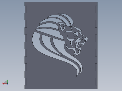 solidworks 雄狮铅笔盒后视缩略图