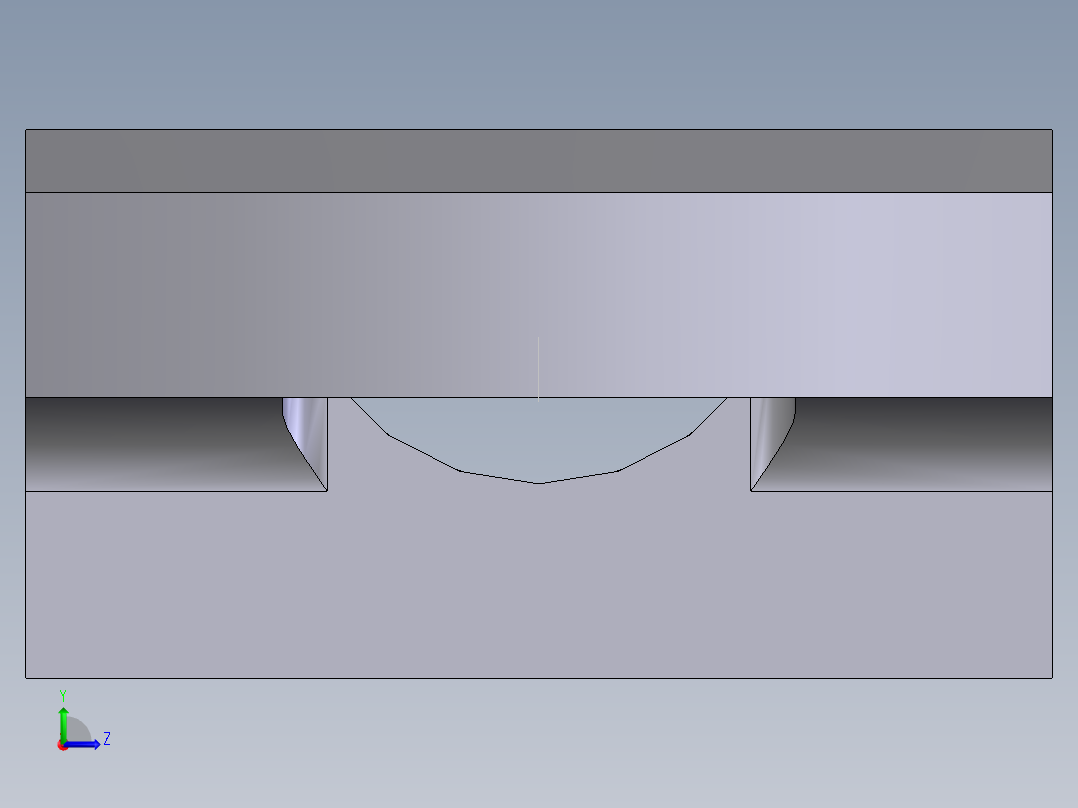 合成晶体设计左视图