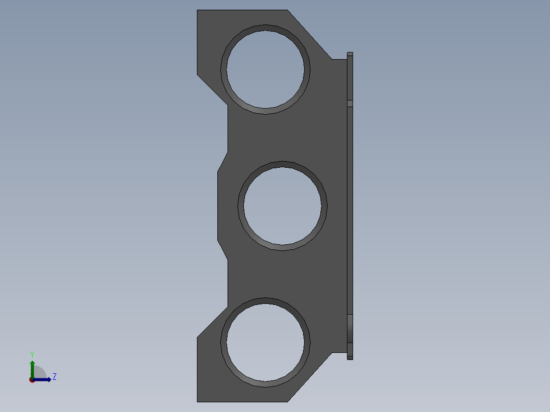 亚德客管路库左视图