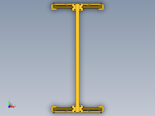 桥式起重机前视缩略图