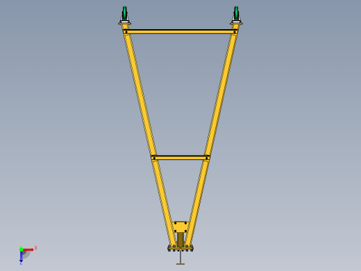 桥式起重机俯视缩略图