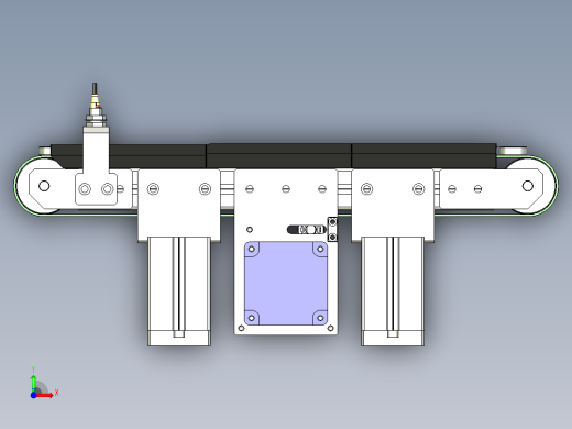 A15_小型输送带输送轴承图纸前视缩略图