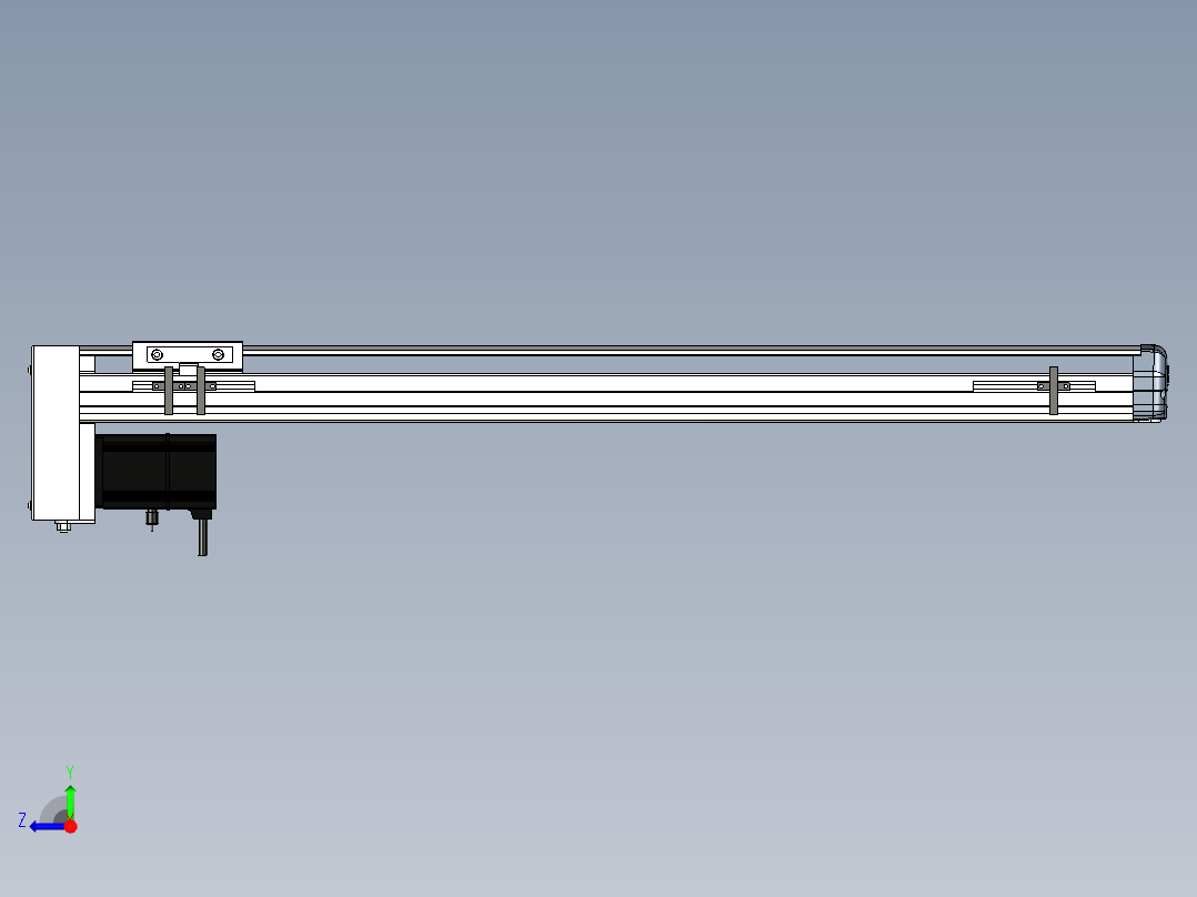 Toyo东佑达直线模组-ETH10-700-BM-200W右视图