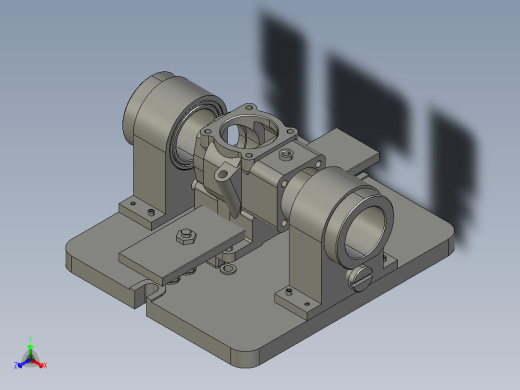 曲轴箱零件工艺工装设计含三维二维说明书1010237