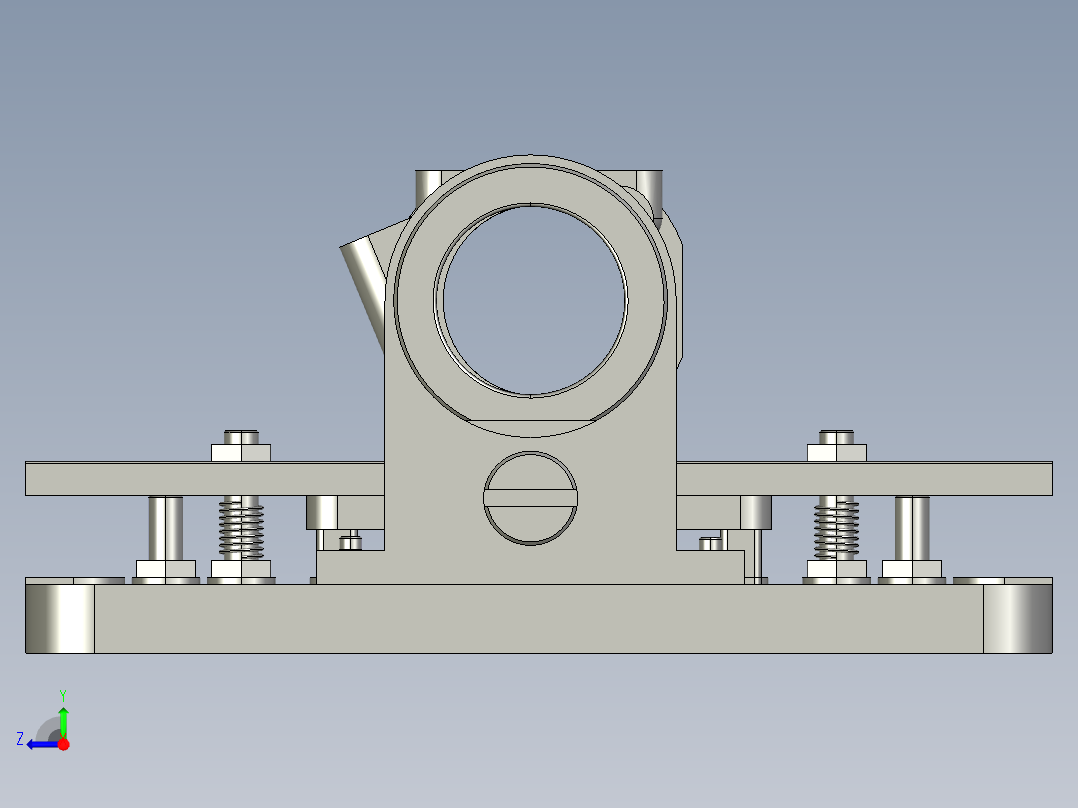 曲轴箱零件工艺工装设计含三维二维说明书1010237右视图
