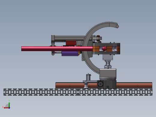 B3_可编程半自动弯管机后视缩略图