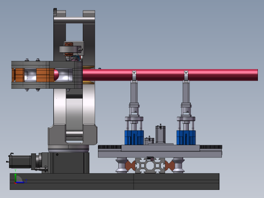 B3_可编程半自动弯管机左视缩略图