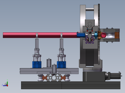 B3_可编程半自动弯管机右视缩略图