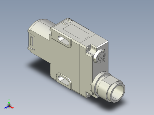 基恩士PZ-G51CB_52CB-R_kc图纸模型