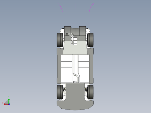 Tubecar钢管车皮卡车模型3D图纸 STP格式后视缩略图