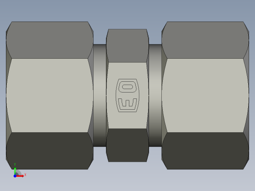 卡套式工业通用硬管接头EO Union G16S71前视缩略图