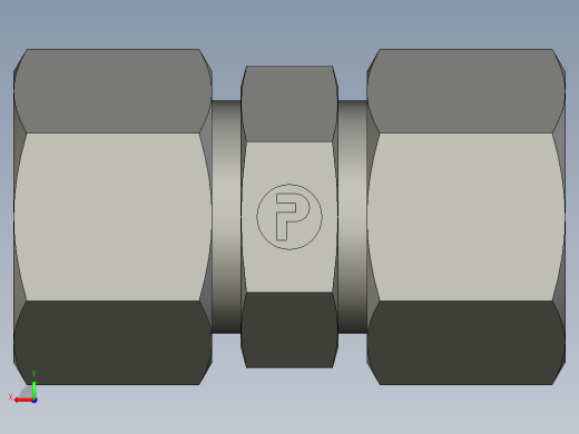 卡套式工业通用硬管接头EO Union G16S71后视缩略图