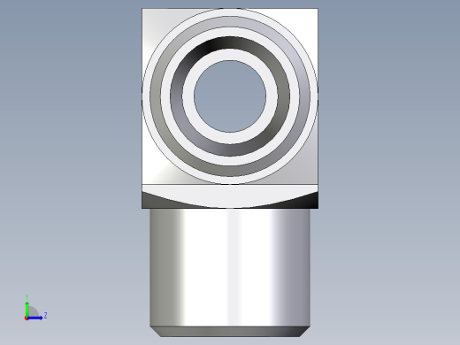 卡套式工业通用硬管接头EO_Union_tee_T06LLCFX左视缩略图