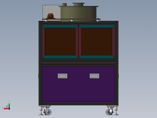 振动出粉设备后视缩略图