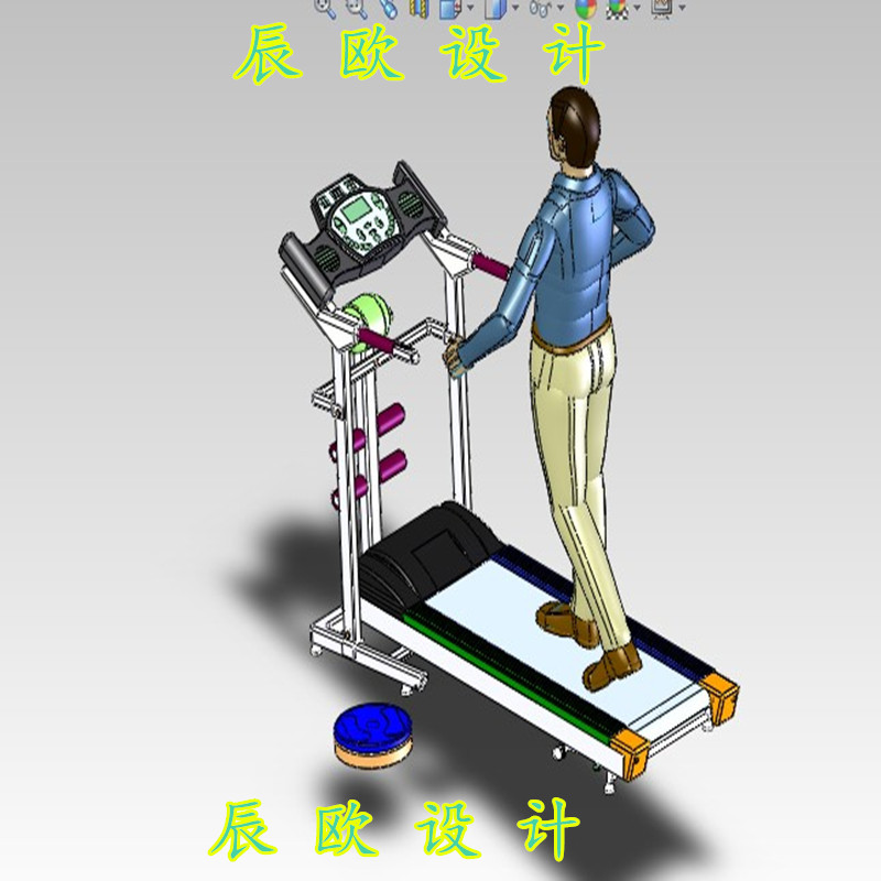 跑步机3D图