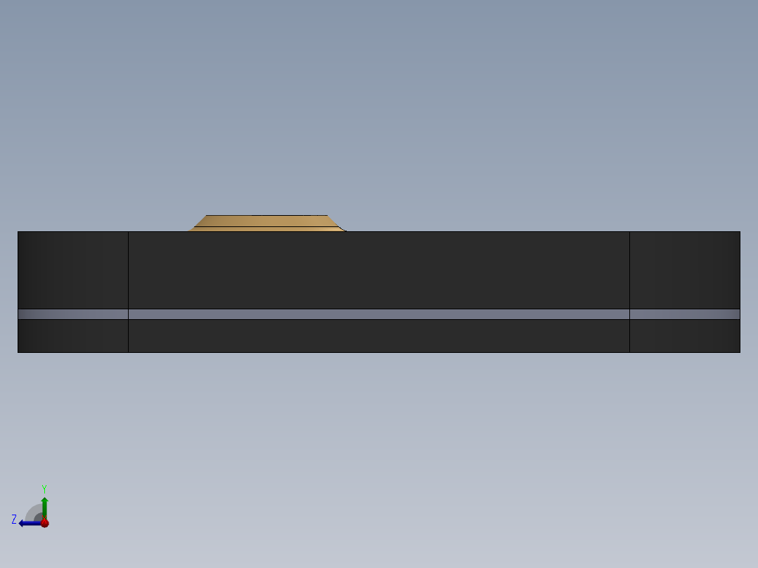 间歇槽轮转盘传动机构(含动画)右视图