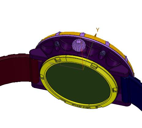 全自动机械多功能皮带男表