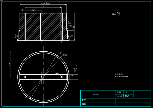 垫圈冲压成型工艺及模具设计【全套21张CAD图】缩略图