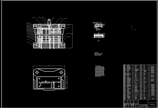 垫圈冲压成型工艺及模具设计【全套21张CAD图】缩略图