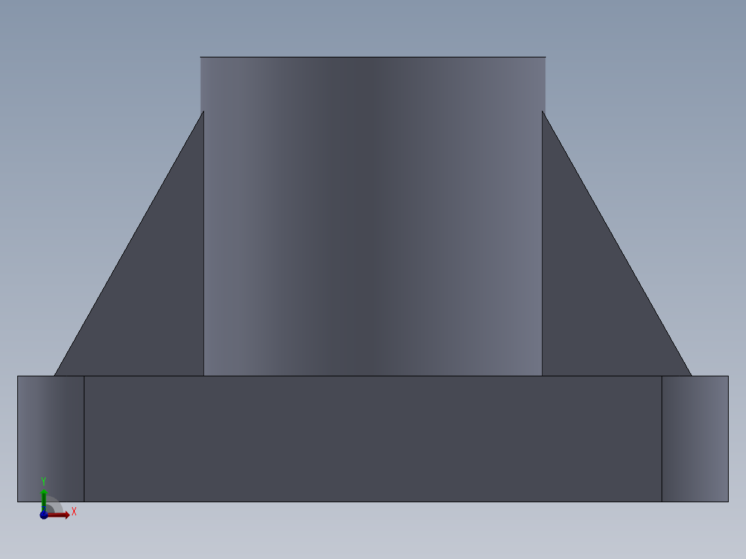 机械零件图2前视图