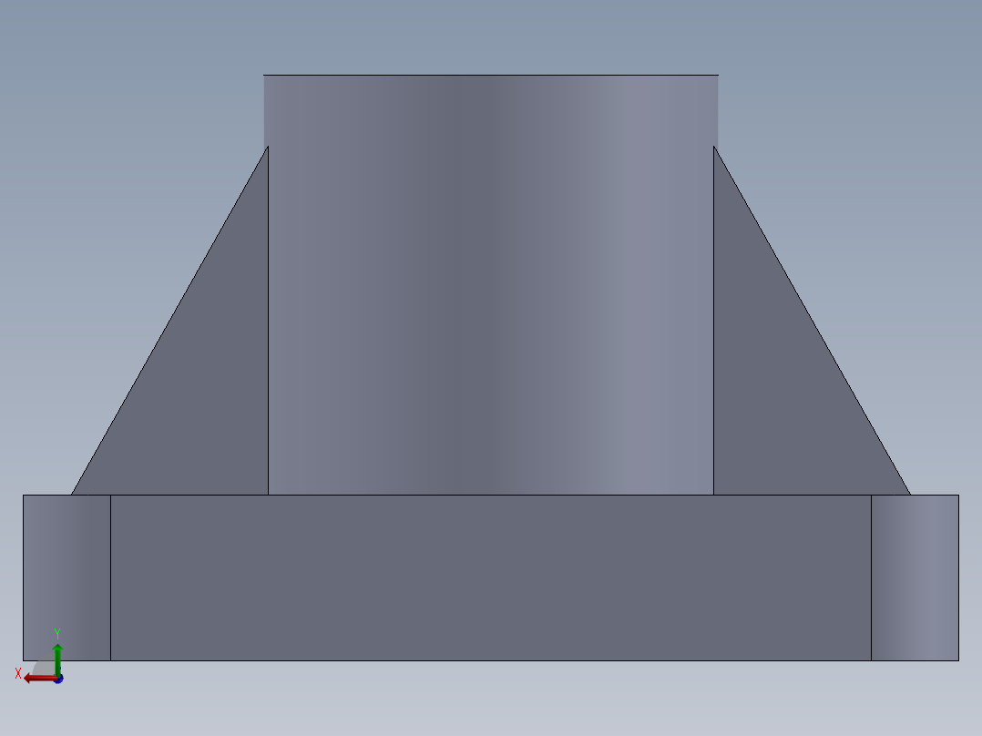 机械零件图2后视图