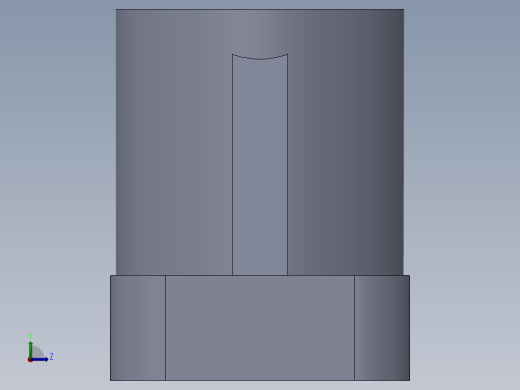 机械零件图2左视缩略图