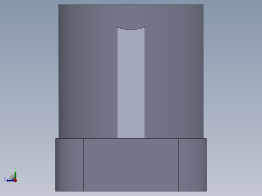 机械零件图2右视缩略图