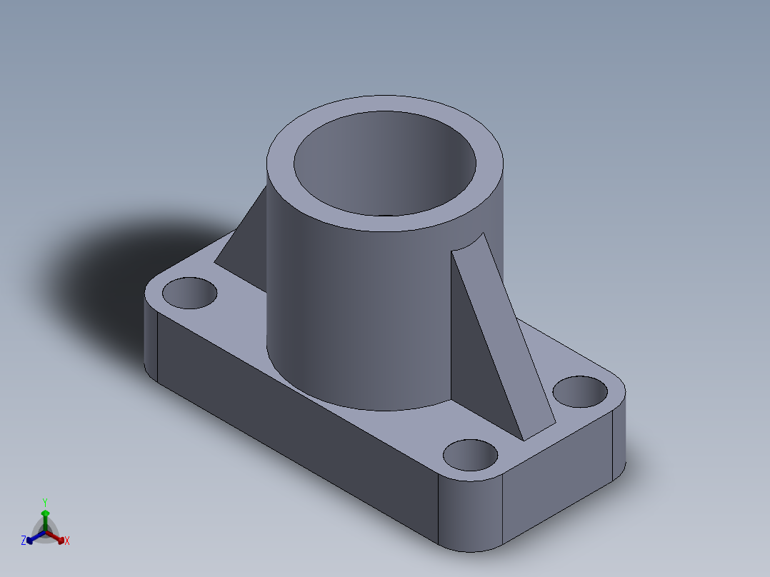 机械零件图2正等轴测图