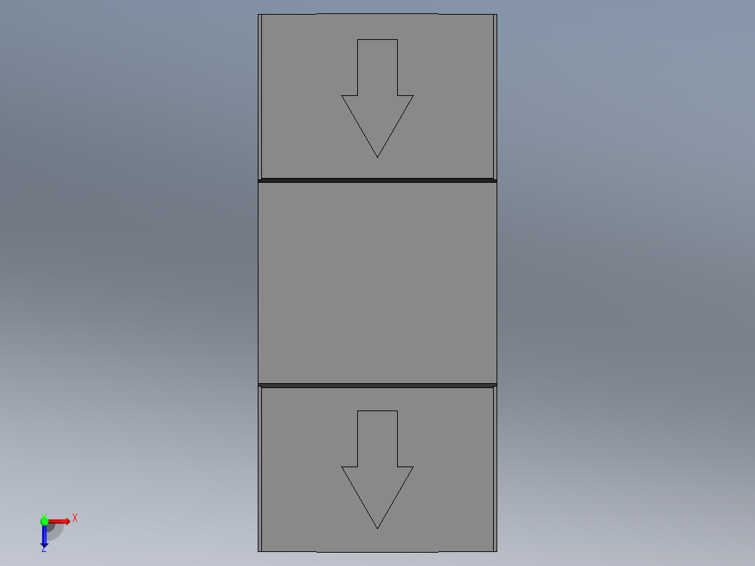 20系列槽型光电（空间紧凑型）导线引出型FC-SPV201Z俯视图