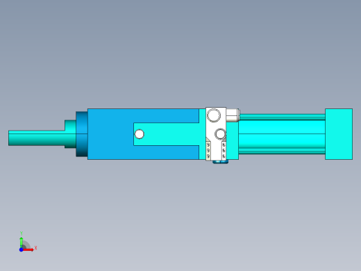 德克斯TUNKERS气缸数模SZK_40_1_A22_T12_TUENKERS前视缩略图