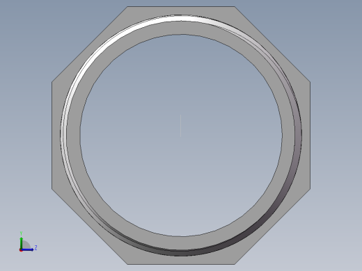 对丝-六角等径 DN32左视缩略图