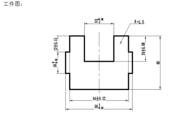 Q262-支撑架冲压（冲裁）复合模具设计【三维SolidWorks】