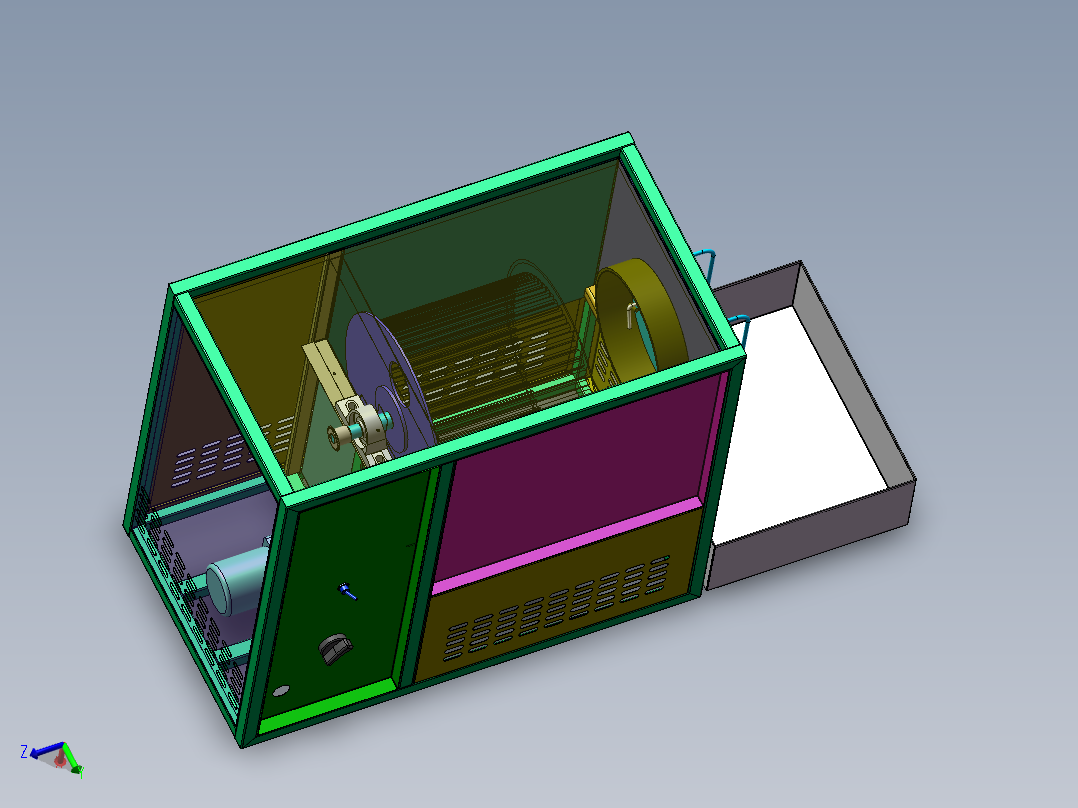 Q316-果蔬切割机的设计【三维SolidWorks】