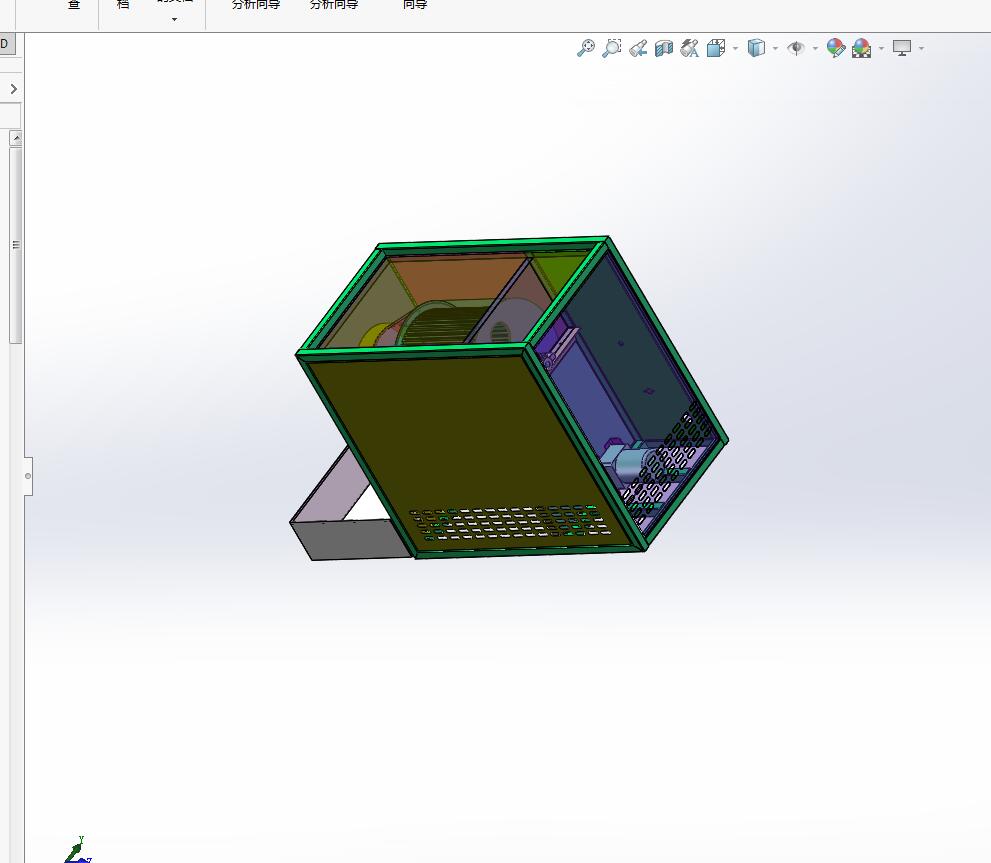 Q316-果蔬切割机的设计【三维SolidWorks】