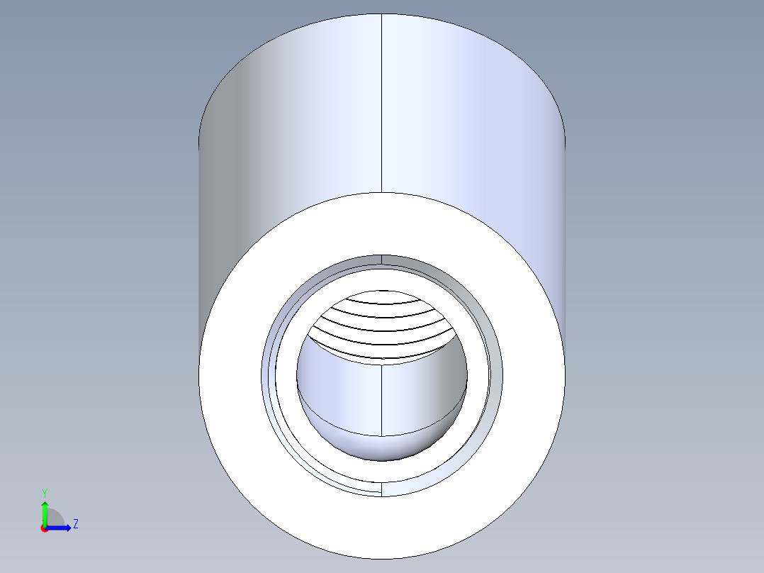 聚氯乙烯配件09-Sch80_45Elbow_FPTxFPT_819-003 _0.375in左视图