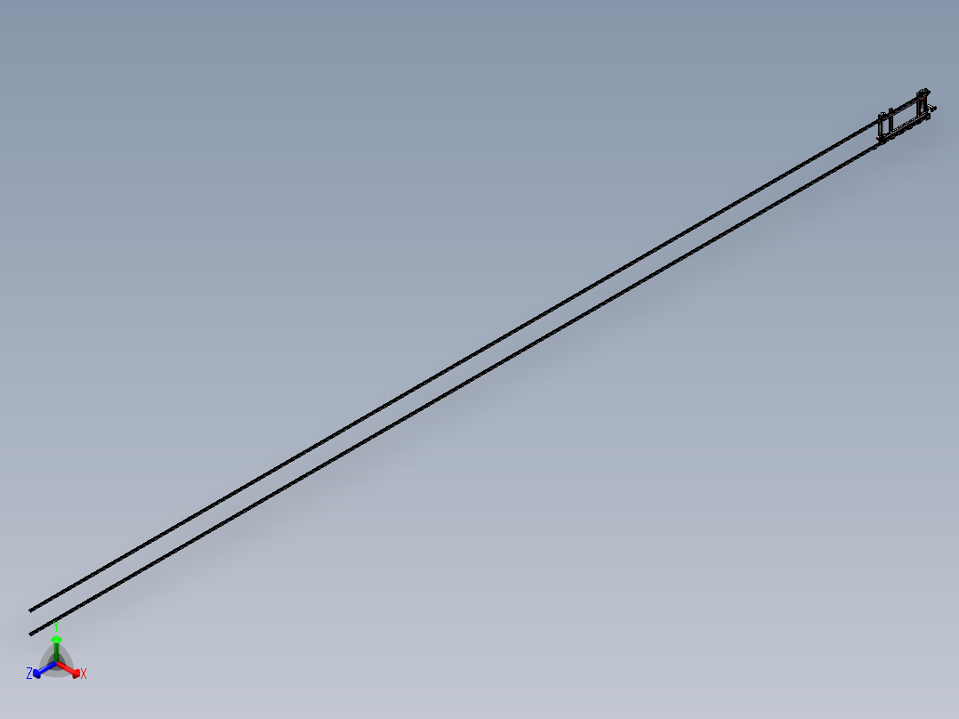 穿梭车正等轴测图