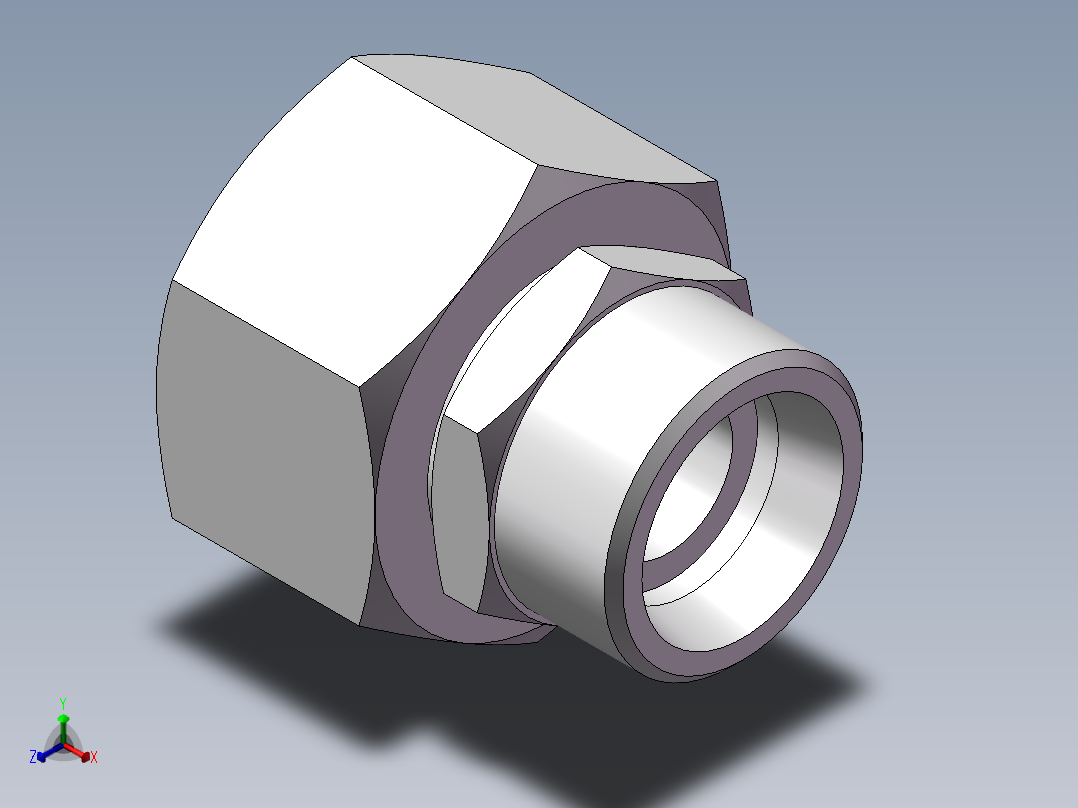 直通变径接头、2C-26-30主视图