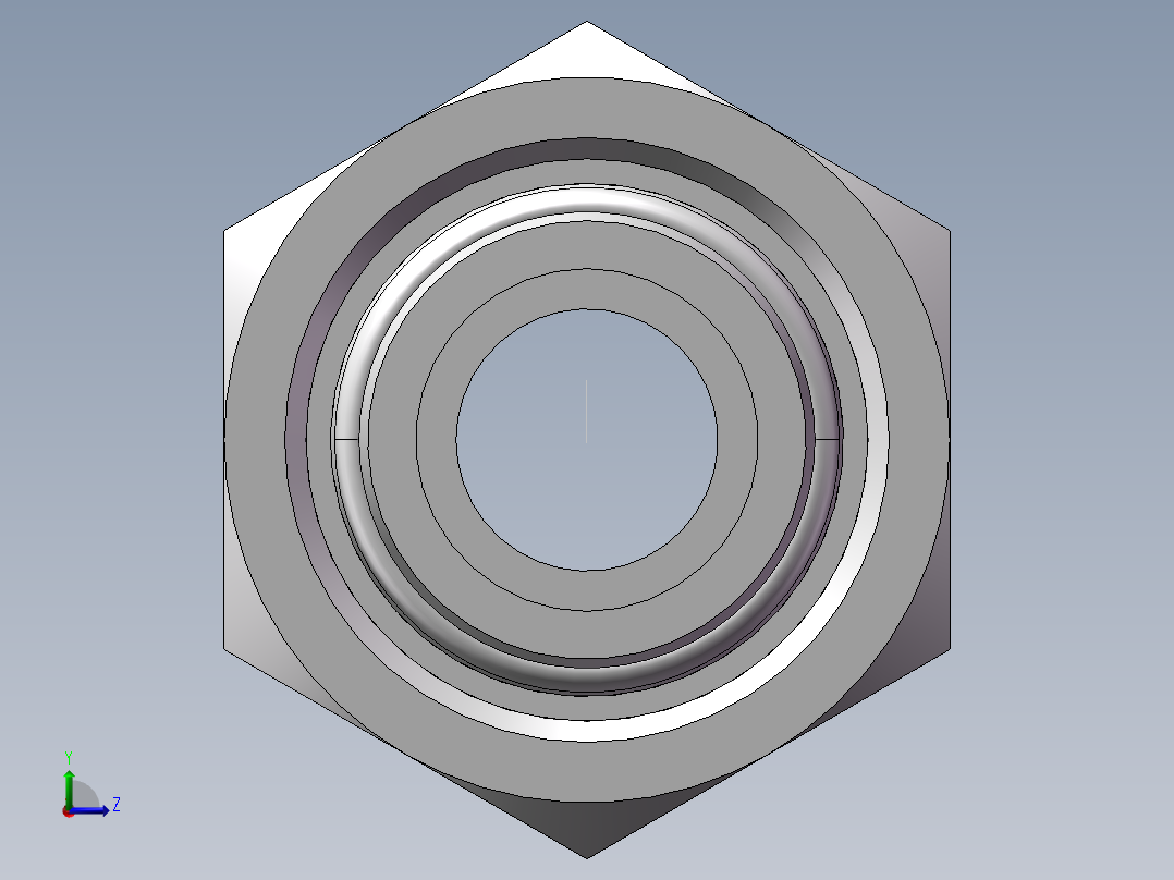 直通变径接头、2C-26-30左视图