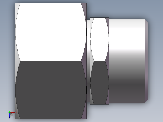 直通变径接头、2C-26-30俯视缩略图