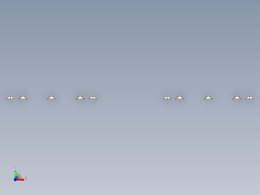 B2004274-开卷机 2 卷轴前视图