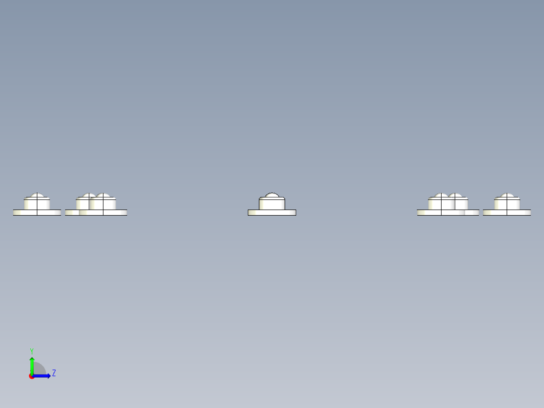 B2004274-开卷机 2 卷轴左视图