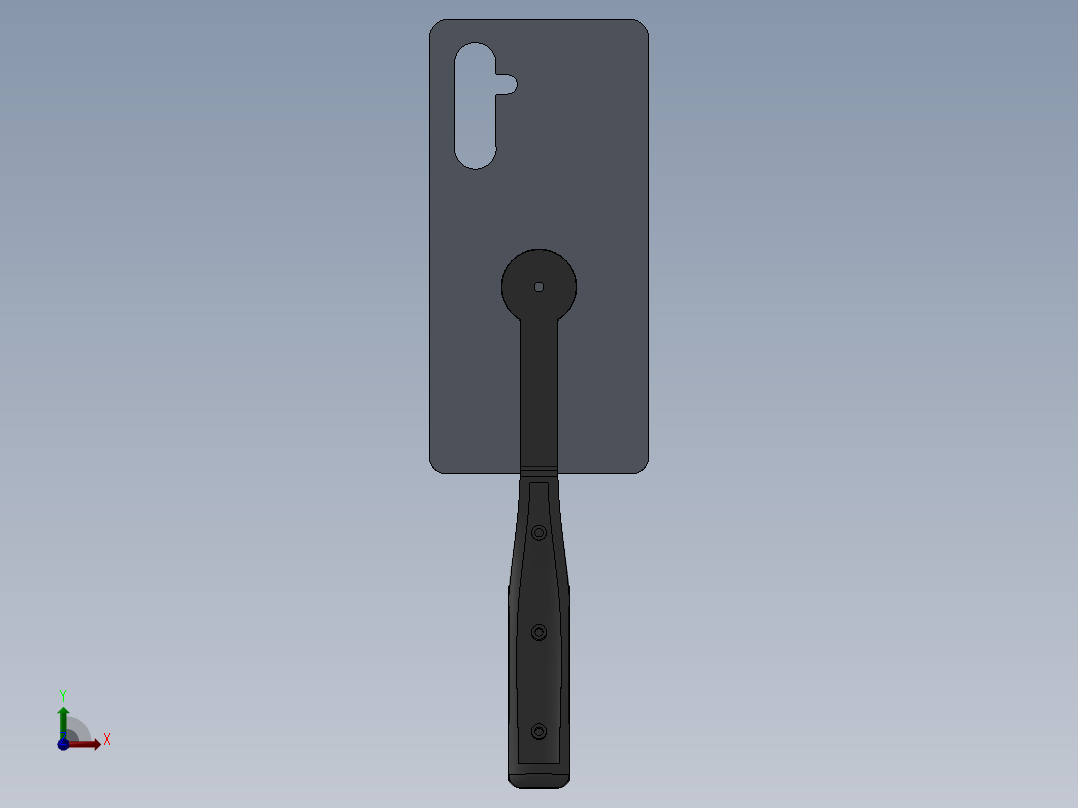 A55三星手机壳前视图