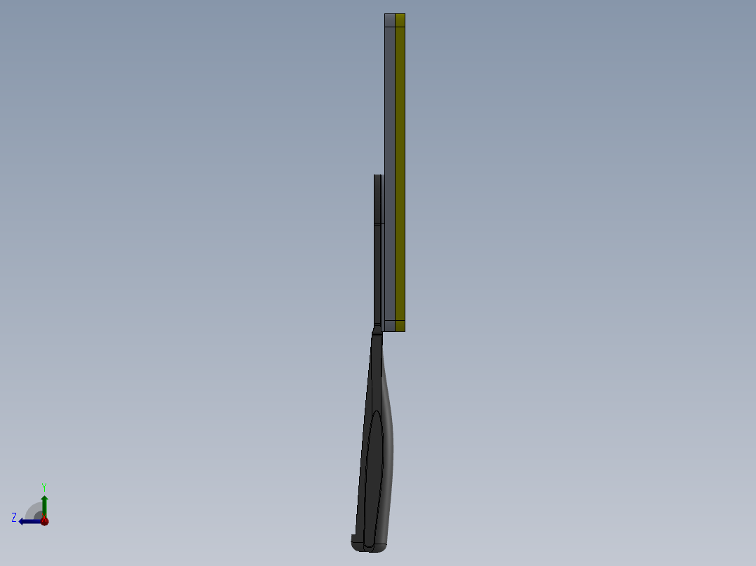 A55三星手机壳右视图