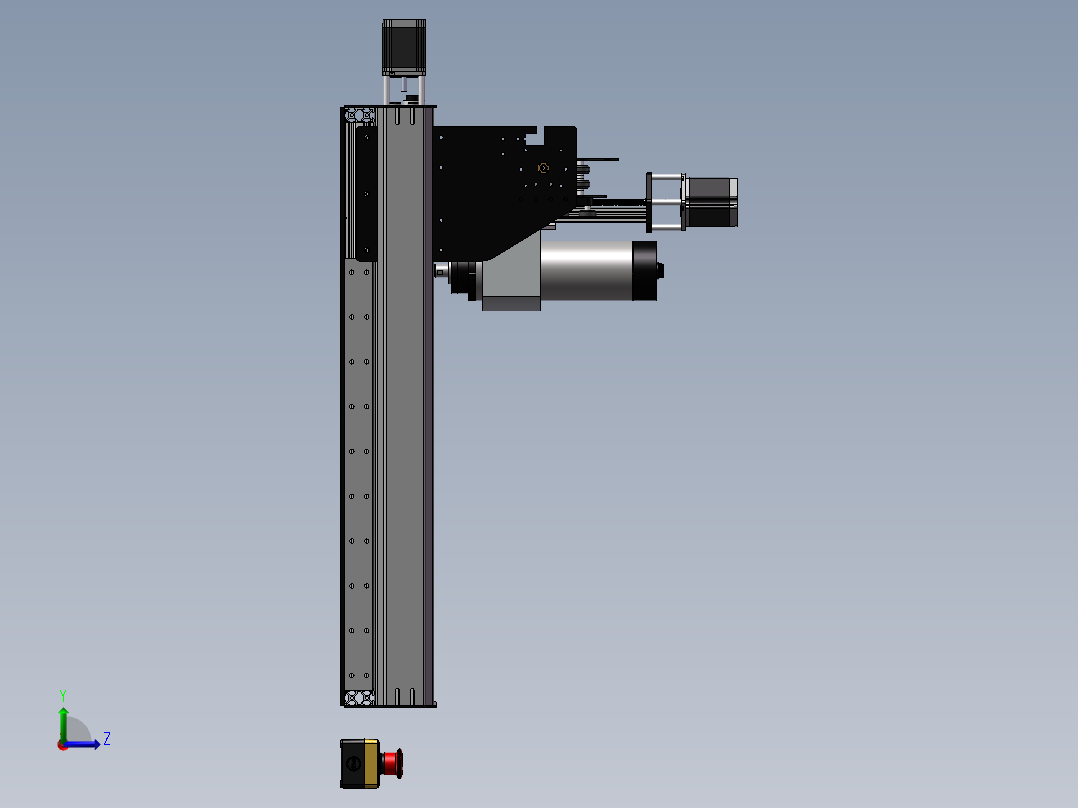 Charlie OX V2雕刻机左视图