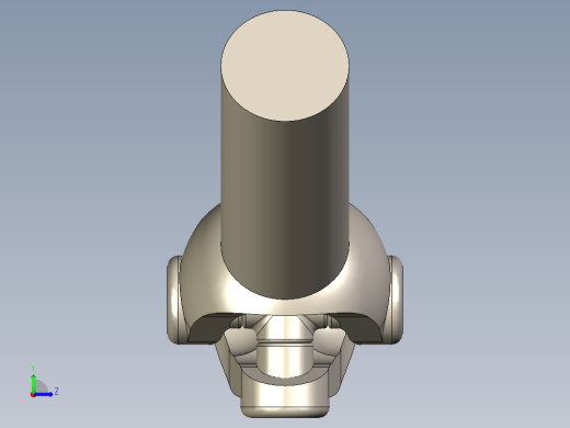 万向节机构左视缩略图