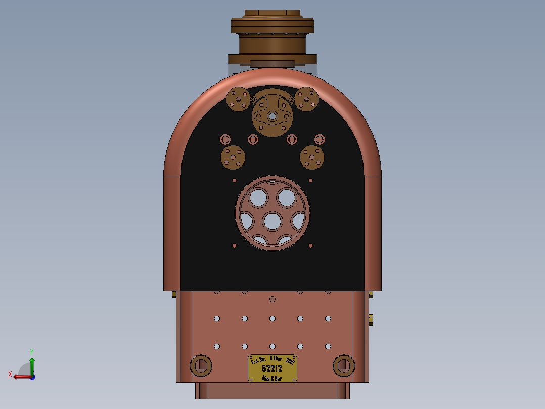 火车机车列车stroudly-terrier-steam-l-模型格式为 x_t后视图